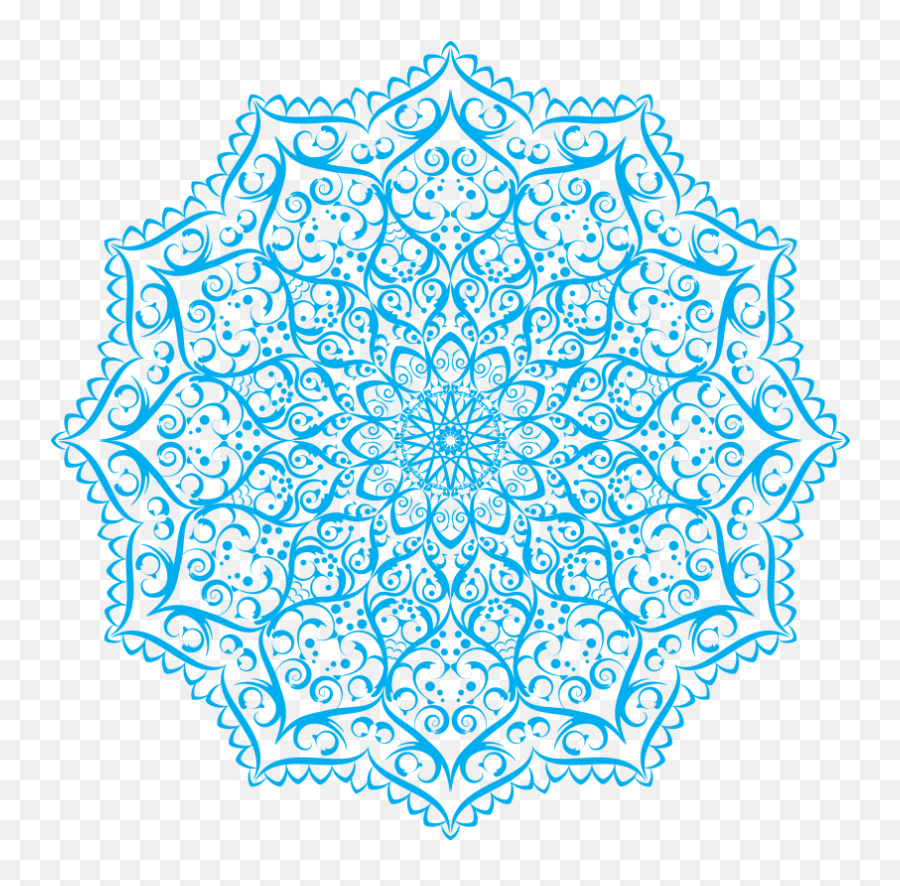 Download Lace Pattern Mandala - Mandala Png Image With No Mandala,Lace Pattern Png