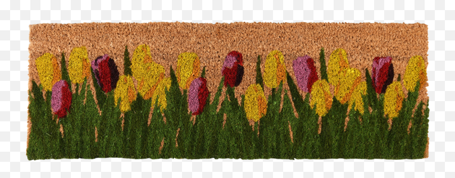 Doormat Coir Tulips - Esschert Design Doormat Png,Prairie Grass Png