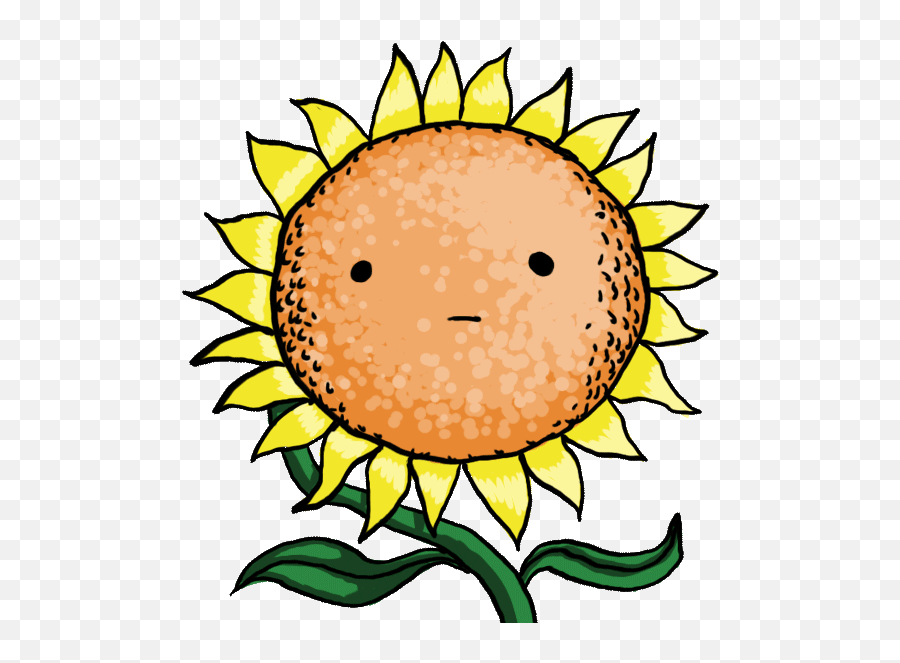 Related Image - Cartoon Flower Gif Transparent Clipart Cartoon Sun Flower Gif Png,Sunflower Emoji Transparent