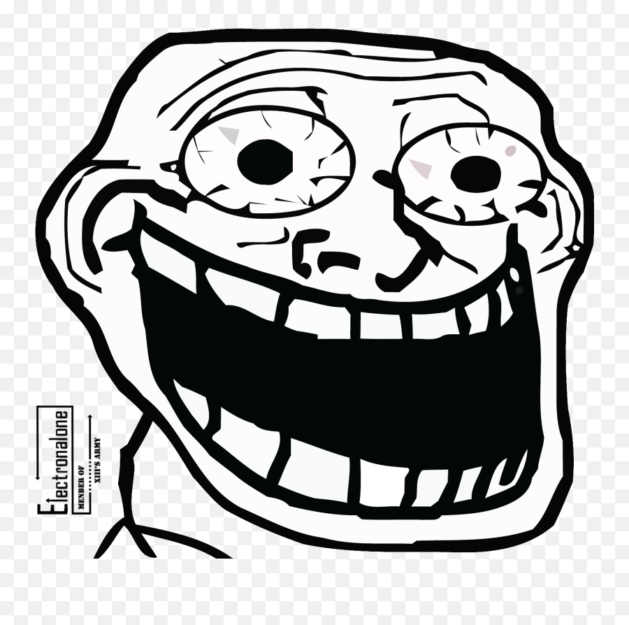 Troll Face Png Clipart - Troll Face Png,Troll Face Png No Background