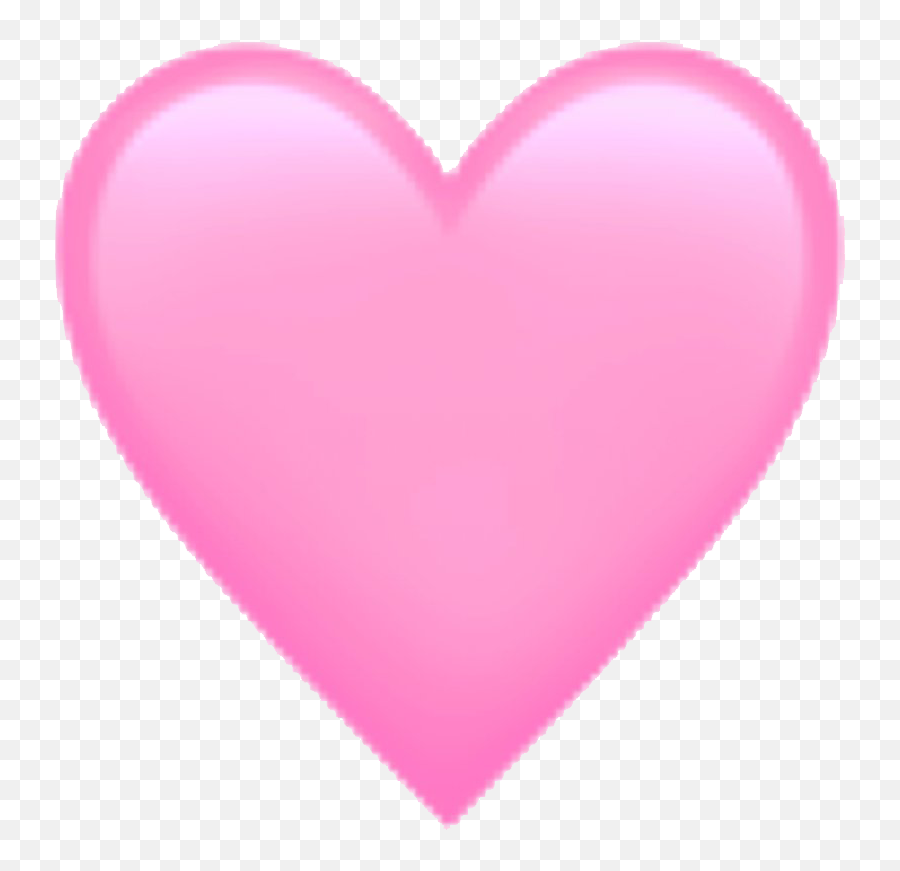 Pink Heart Emoji Transparent Background - Pastel Pink Heart Emoji Png,Heart Emoji Transparent Background