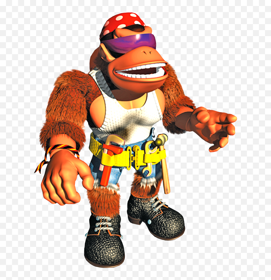 Dk Vine Gallery Funky Kong - Donkey Kong Country 3 Funky Kong Png,Funky Kong Png