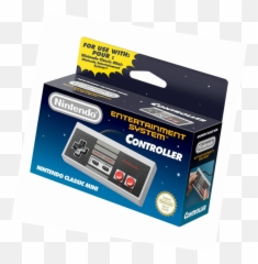 Official Nintendo Nes Classic Edition Mini Controller Genuine New Box - Office Supplies png