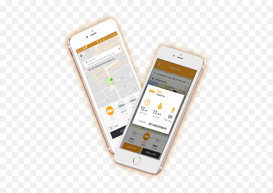 Develop Your Own Taxi Driver App For Business With The - Iphone Png,Uber Driver Logo