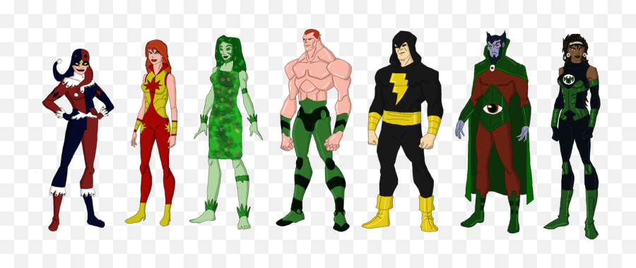 Doom Clipart - Reboot Legion Of Doom Transparent Cartoon Poison Ivy In The Legion Of Doom Png,Doom Transparent