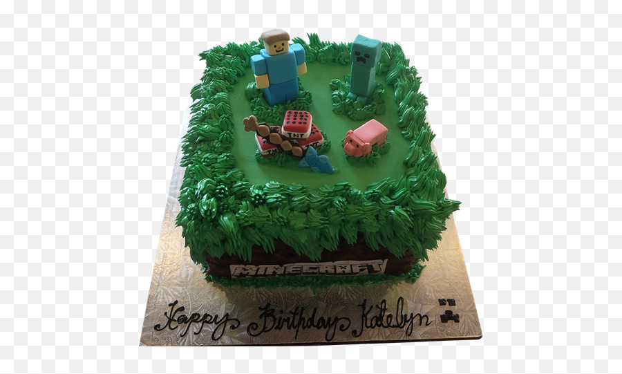 Nyc Birthday Cake Ideas For Boys - Cake Decorating Supply Png,Minecraft Cake Png