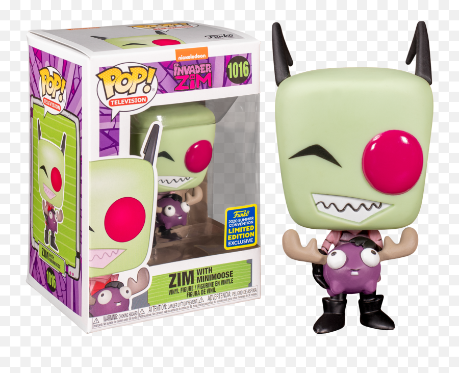 Funko Invader Zim - Invader Zim Funko Pop Png,Invader Zim Png