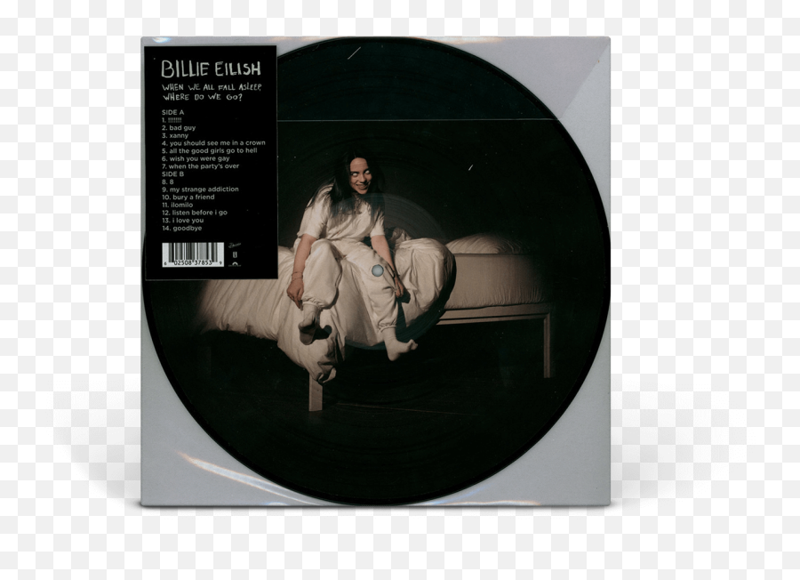 Billie Eilish When We Fall Asleepu2026 Picture Disc - Billie Eilish Vinyl Png,Billie Eilish Png