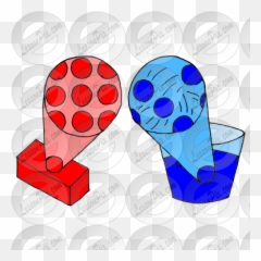 Solid And Liquid Particles Picture For Classroom Therapy - Dot png