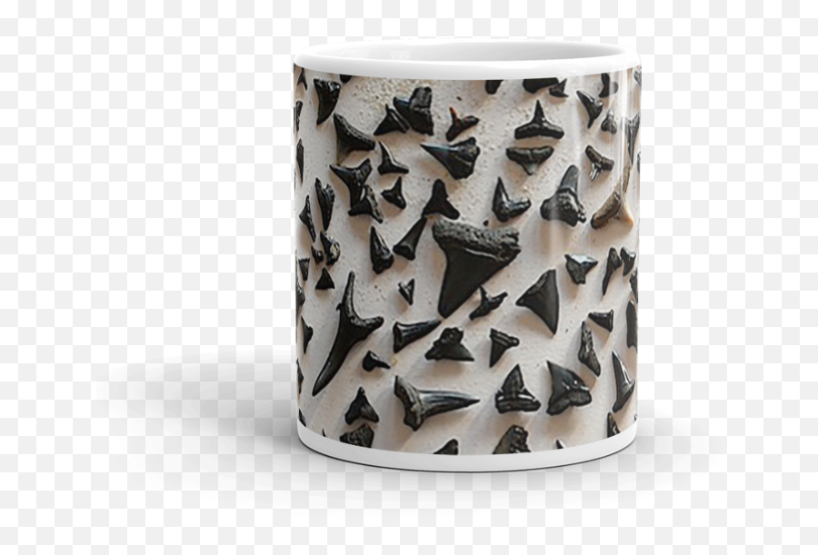 Shark Teeth Mug U2013 Matlock Trading Company - Serveware Png,Shark Teeth Png