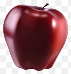 Download Hd Red Apple Fruit Png - Red Apple Png Transparent,Red Apple Png