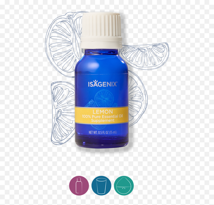 Essence Lemon Essential Oil - Isagenix Lemon Essential Oil Png,Essential Oils Png