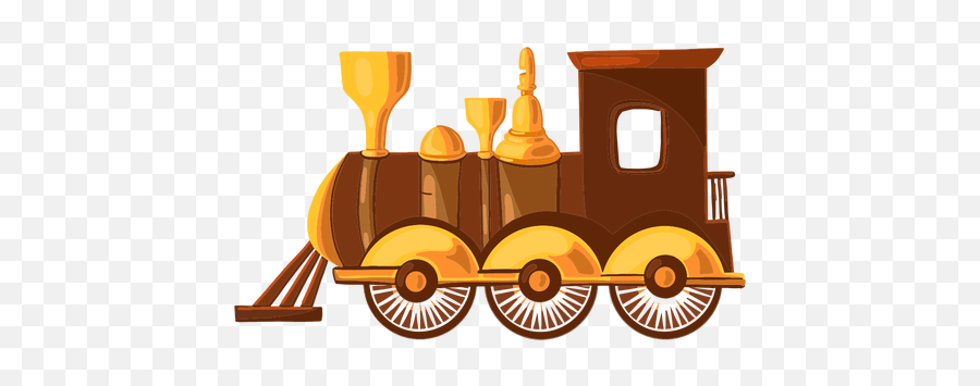 Transparent Png Svg Vector File - Toy Train Illustration Png,Toy Train Png