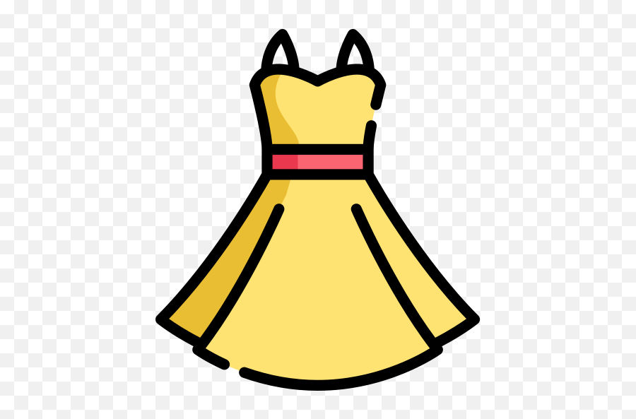 Dress - Cloth Color Icon Png,Dress Icon Png