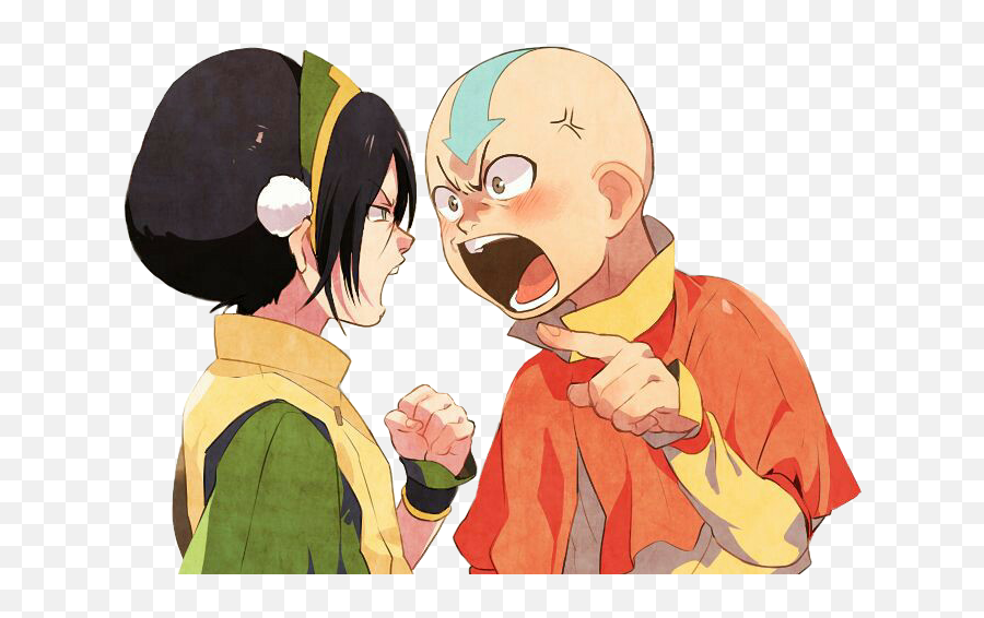 Always Remember That Aang Was Toph Beifongu0027s First Ever Real - Avatar Toph And Aang Png,Aang Png