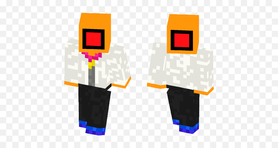 Random Gd Icon - Shaded Minecraft Skin Template Muscle Png,Minecraft Windows 10 Icon