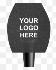 Triangle Microphone Sponge - Best Mic Sponge With Your Logo Sign Png,Sponge Png