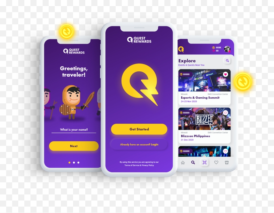 Quest Rewards - Smart Device Png,Quests Icon