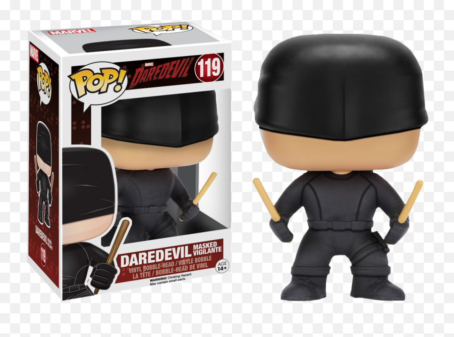 Pop Vinyls Daredevil Marvel Movies Fandom - Daredevil Masked Vigilante Pop Png,Daredevil Png