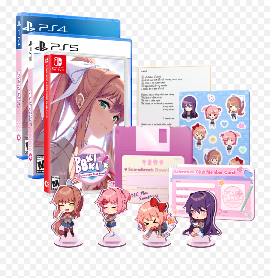 Doki Literature Club Plus - Doki Doki Literature Club Plus Precio Png,Controller Plus Icon Xbox One