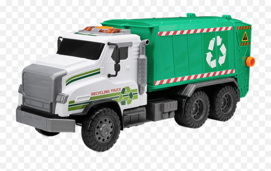 Toy Recycling Truck Transparent Png - Stickpng Garbage Truck Png,Scale Transparent Background
