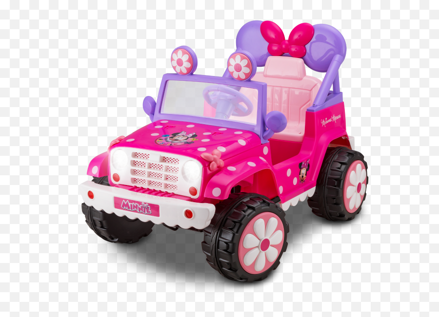 Minnie Mouseu0027s Flower Power 4x4 - Minnie Mouse Toy Car Png,Hello Kitty Battery Icon