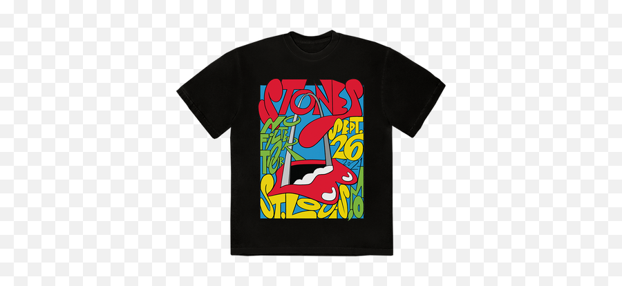 Rolling Stones Shirt Official Shirts - The Rolling Stones Png,Non Icon Shirt