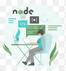Edutainment - Courses NodeJS Illustration Programming Vector png