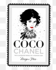 Boek Coco Chanel - The illustrated world of fashion icon Imagens Para Imprimir png