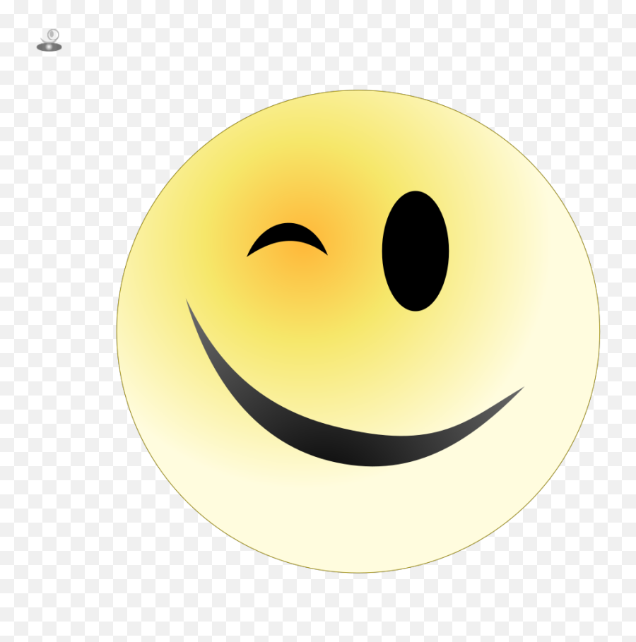 Tango Face Wink Svg Clip Arts - Smiley Png Download Full Happy,Winking Icon