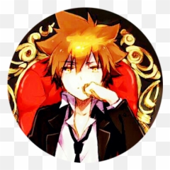 Icons Desu Close Twitter Tsuna Sawada Katekyo - png