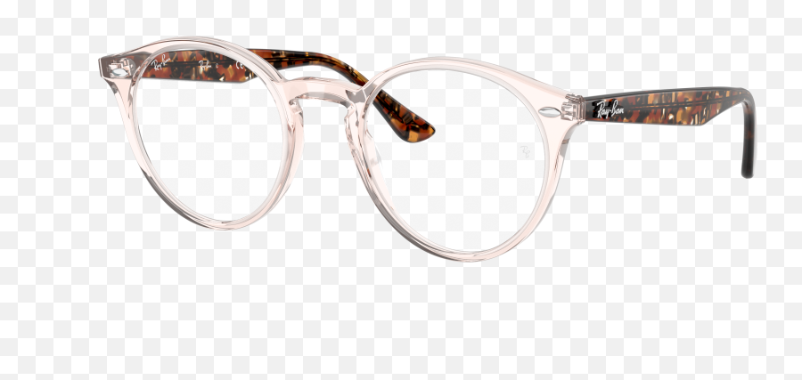 Rb2180v Eyeglasses With Shiny Transparent Brown Frame Ray - Ban Png,Mochila Oakley Icon 2.0 Original