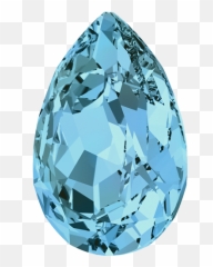 4320 Pear Fancy Stone 6x4mm Aquamarine - Pear Aquamarine Png,Aquamarine Png