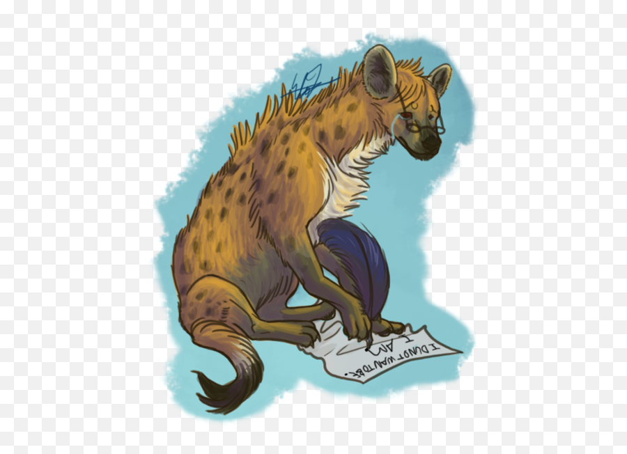 Download Shayradraws - Spotted Hyena Full Size Png Image Spotted Hyena,Hyena Png