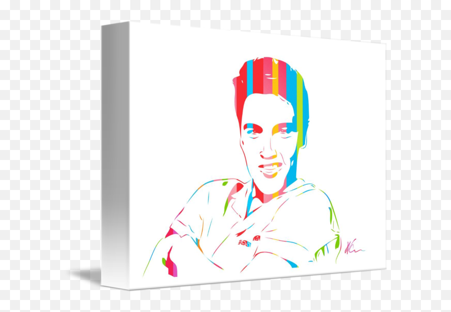 Elvis Presley Pop Art By William Cuccio Png Icon