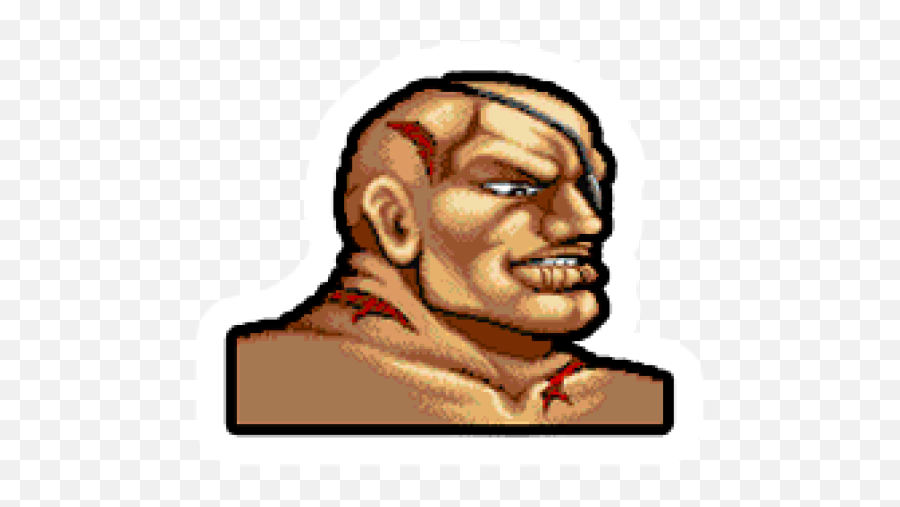 Sticker Maker - Street Fighter Ii Sagat Png,Street Fighter Ii Logo