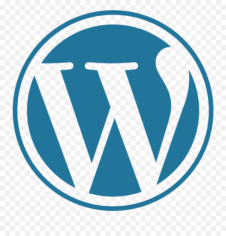 Wordpress Blue Logo - Vector Wordpress Logo Png,Word Press Logo