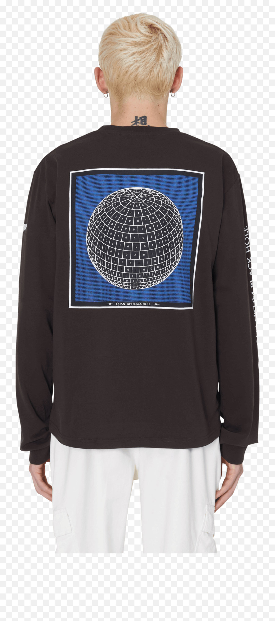 Quantum Black Hole Long Sleeves T - Shirt Sweatshirt Png,Black Hole Png