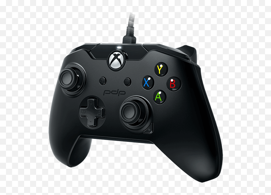 Xbox One Wired Controller Black - Pdp Purple Controller Png,Xbox One Controller Png