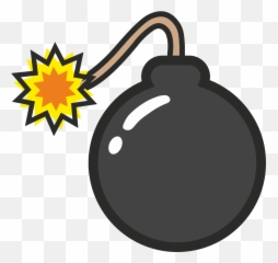 Bomb - Bomb Cartoon Clipart Full Size Clipart 825694 Bomb Clipart Png,Explosion Clipart Png