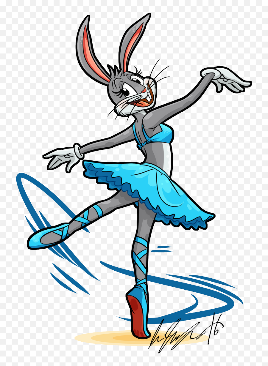Guia Longasa - Looney Tunes Ballerina Bugs Bunny Bugs Bunny A Corny Concerto Png,Bugs Bunny Png
