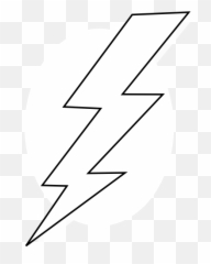 Lightning Bolt Clip Art - vector clip art Coloring Page png