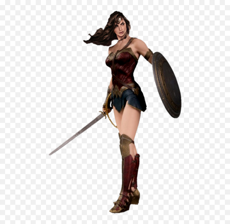 Wonder Woman Gal Gadot Statue - Justice League Wonder Woman Statue Png,Gal Gadot Png