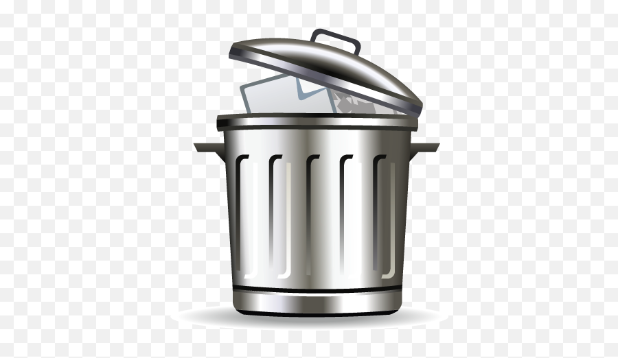 Trash Can Png Transparent Images All - Trash Can Emoji Png,Garbage Png