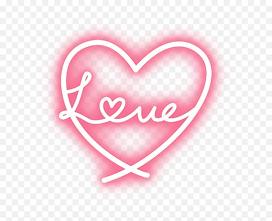 Light Pink Heart Png - Heart Ligthpainting Light Starlight Love Neon Heart Png,Neon Light Png