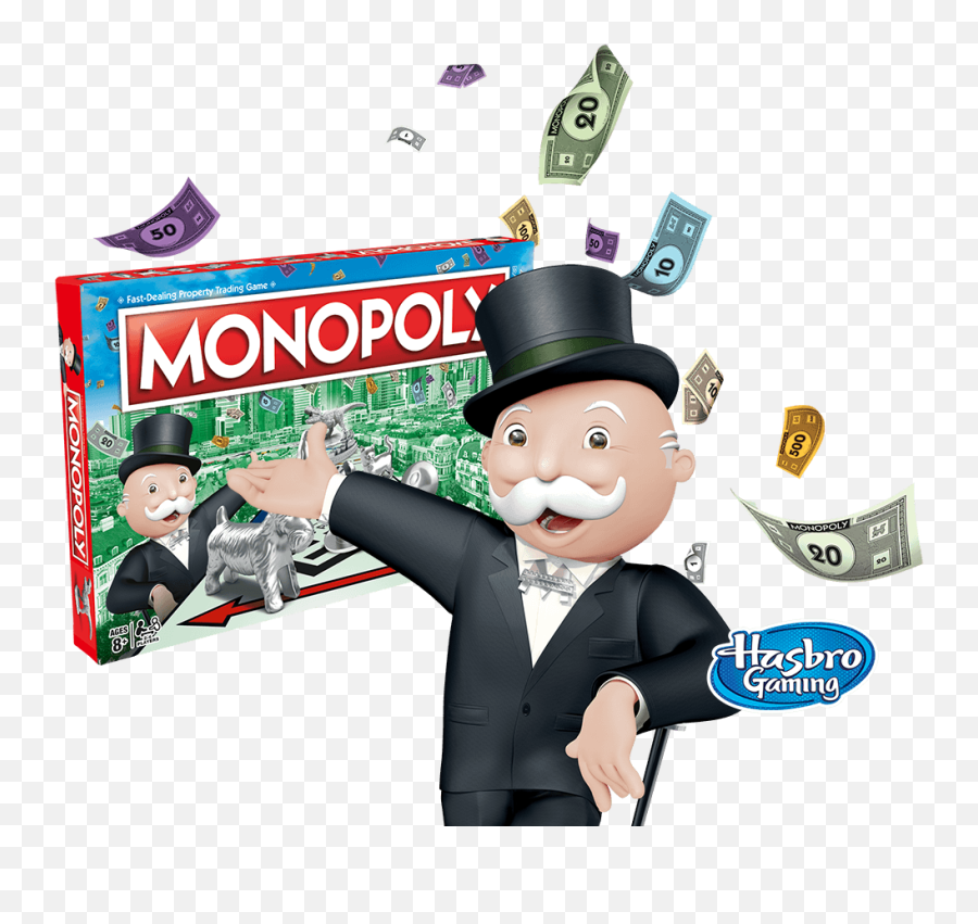 Monopoly Board Games Card U0026 Online - Hasbro Rich Uncle Pennybags Png,Monopoly Money Png