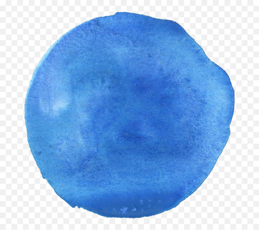 Blue Watercolor Circle Transparent - Plush Png,Watercolor Circle Png