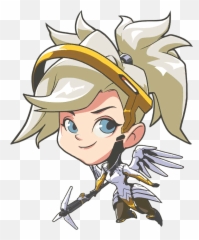 Overwatch Mercy Png 5 Image - Overwatch Mercy Cute Spray,Overwatch Mercy Png
