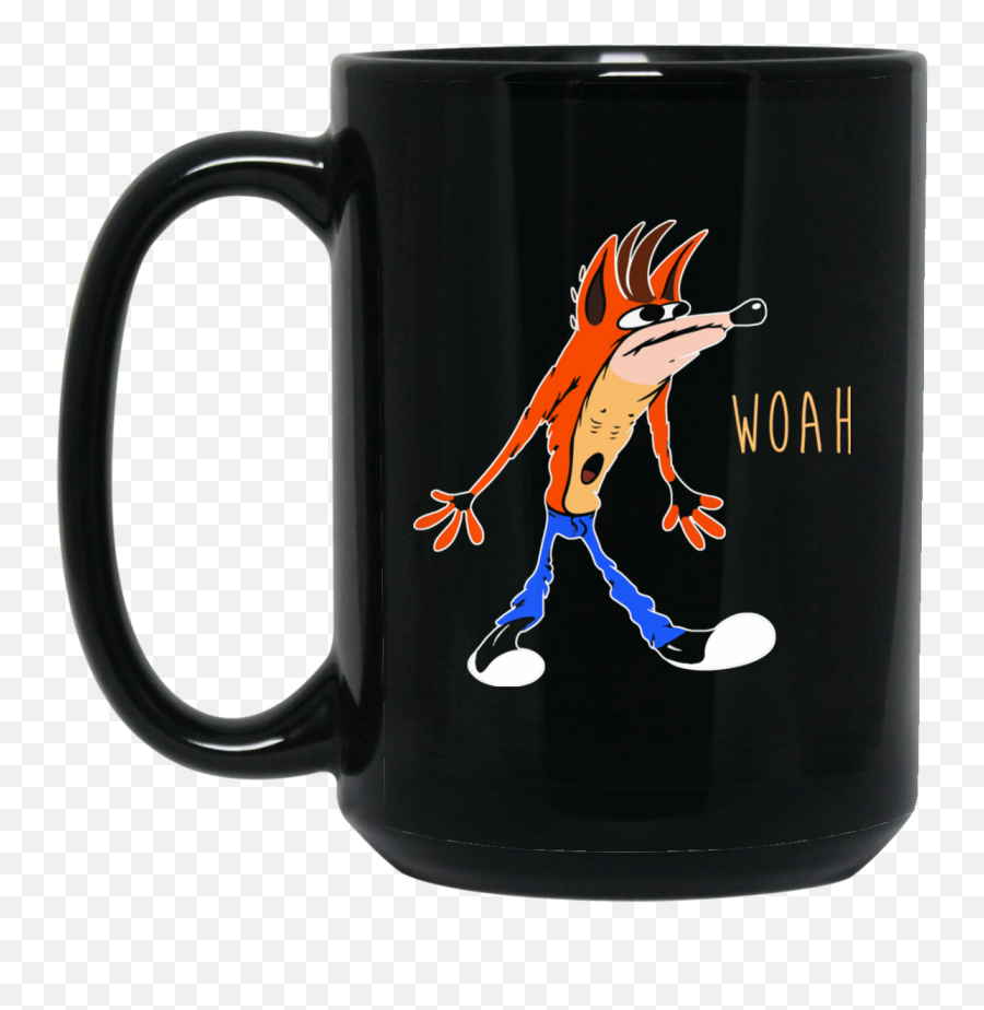 Woah Coffee Mugs - Trump Mandalorian Png,Crash Bandicoot Woah Png