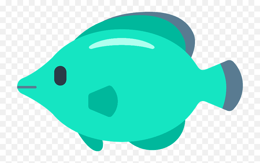 Tropical Fish Emoji Clipart - Wrasses Png,Fish Emoji Png